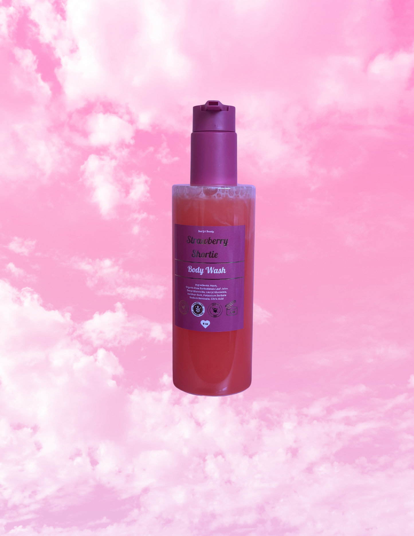 strawberry shortie body wash